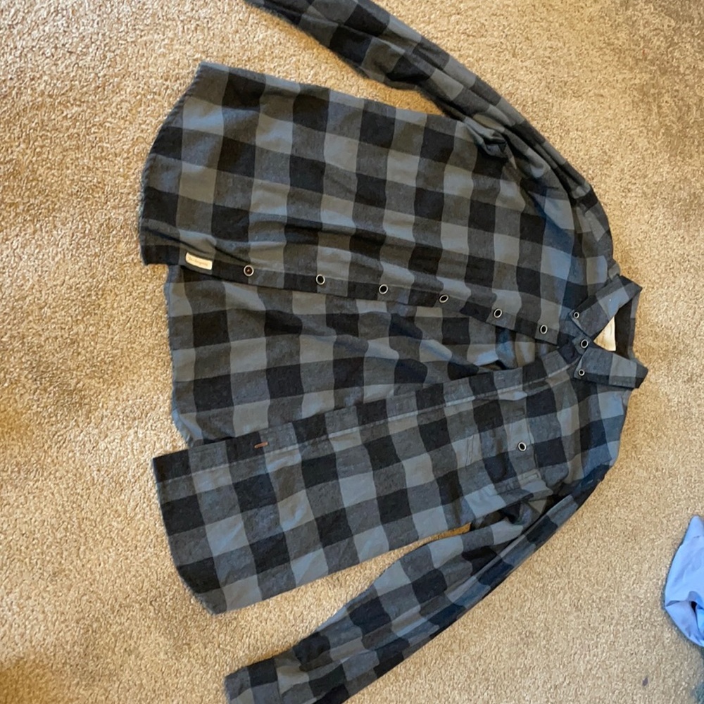 mens button down flannel